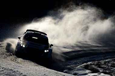 Evans Elfyn/Barritt Daniel - Ford Fiesta WRC - WRC Rally Sweden 2017