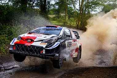 Katsuta Takamoto/Barritt Daniel - Toyota Yaris WRC - WRC Kenya 2021