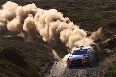 Neuville Thierry/Gilsoul Nicolas - Hyundai i20 Coupe WRC - WRC Rally Italia Sardegna 2019