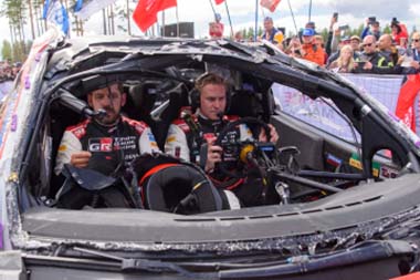 Lappi Esapekka/Ferm Janne - Toyota GR Yaris Rally1 - WRC Finland 2022