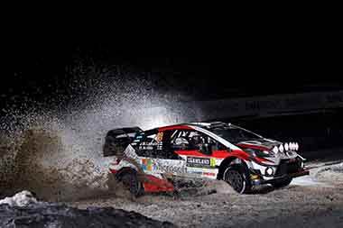 Latvala Jari-Matti/Anttila Miikka - Toyota Yaris WRC - WRC Sweden 2019