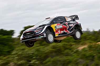 Evans Elfyn/Barritt Daniel - Ford Fiesta WRC - WRC Sardegna 2018