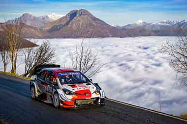 Katsuta Takamoto/Johnston Aaron - Toyota Yaris WRC - WRC Monza 2021