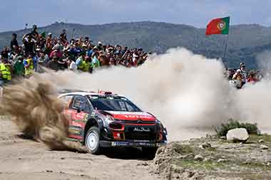 Ostberg Mads/Eriksen Torstein - Citroen C3 WRC - WRC Portugal 2018