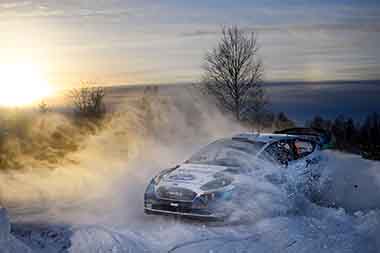Suninen Teemu/Markkula Mikko - Ford Fiesta WRC - WRC Arctic Rally 2021