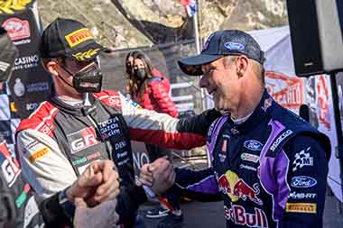 Sebstien Ogier - Sebastien Loeb - WRC Monte Carlo 2022