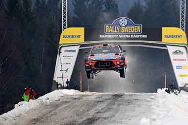 Neuville Thierry/Gilsoul Nicolas - Hyundai i20 Coupe WRC - WRC Sweden 2019