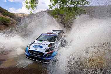 Greensmith Gus/Edmondson Elliott - Ford Fiesta WRC - WRC Guanajuato Mexico 2020