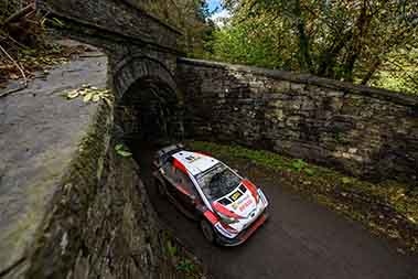 Latvala Jari-Matti/Anttila Miikka - Toyota Yaris WRC - WRC Wales Rally GB 2019