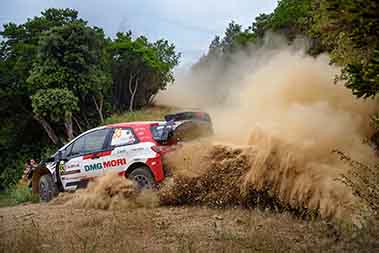 Evans Elfyn/Martin Scott - Toyota Yaris WRC - WRC Sardegna 2021