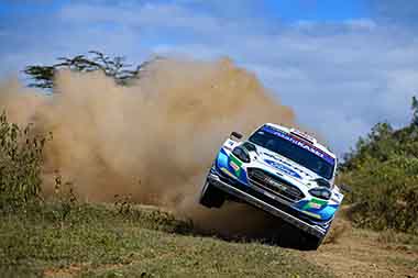 Greensmith Gus/Patterson Chris - Ford Fiesta WRC - WRC Kenya 2021