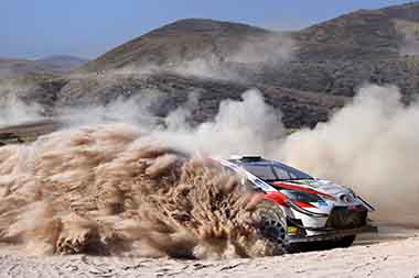 Evans Elfyn/Martin Scott - Toyota Yaris WRC - WRC Guanajuato Mexico 2020