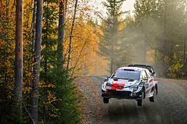 Evans Elfyn/Martin Scott - Toyota Yaris WRC - WRC Finland 2021