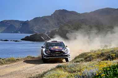 Evans Elfyn/Barritt Daniel - Ford Fiesta WRC - WRC Sardegna 2018