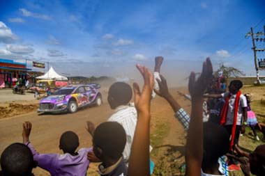 Loeb Sébastien/Galmiche Isabelle - Ford Puma Rally1 - WRC Kenya 2022