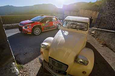 Rossel Yohan/Boulloud Benjamin - Citroen C3 Rally2 - WRC Monte Carlo 2022
