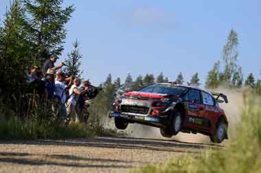 Ostberg Mads/Eriksen Torstein - Citroen C3 WRC - WRC Finland 2018