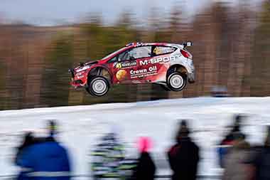 Greensmith Gus/Parry Craig - Ford Fiesta R5 - WRC Rally Sweden 2017