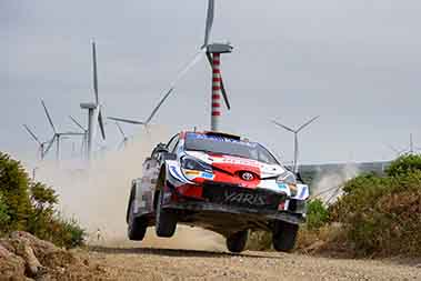 Rovanperä Kalle/Halttunen Jonne - Toyota Yaris WRC - WRC Sardegna 2021