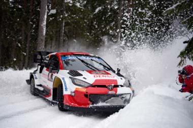 Katsuta Takamoto/Johnston Aaron - Toyota GR Yaris Rally1 - WRC Sweden 2022