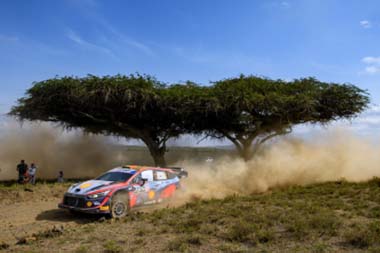 Neuville Thierry/Wydaeghe Martijn - Hyundai i20 N Rally1 - WRC Kenya 2022