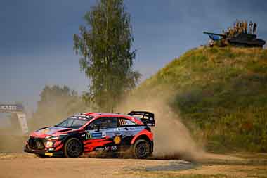 Neuville Thierry/Wydaeghe Martijn - Hyundai i20 Coupe WRC - WRC Estonia 2021
