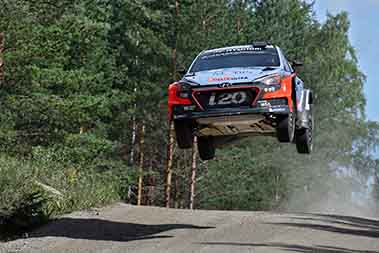 Neuville Thierry/Gilsoul Nicolas - Hyundai NG i20 WRC - WRC Rally Finland 2016
