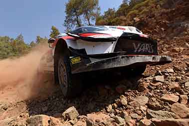 Tanak Ott/Jarveoja Martin - Toyota Yaris WRC - WRC Rally Turkey 2019