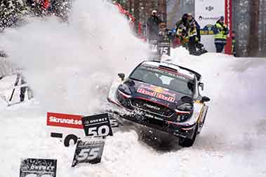 Suninen Teemu/Markkula Mikko - Ford Fiesta WRC - WRC Sweden 2018