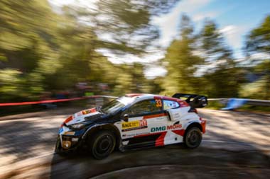 Evans Elfyn/Martin Scott - Toyota GR Yaris Rally1 - WRC Spain 2022