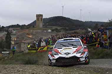 Tanak Ott/Jarveoja Martin - Toyota Yaris WRC - WRC Spain 2018