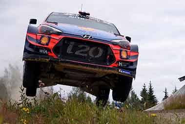 Mikkelsen Andreas/Jager Anders - Hyundai i20 Coupe WRC - WRC Neste Rally Finland 2019