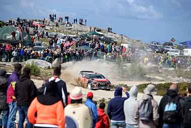 Meeke Kris/Nagle Paul - Citroën C3 WRC - WRC Portugal 2017