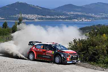 Meeke Kris/Nagle Paul - Citroen C3 WRC - WRC Portugal 2018