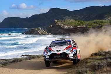 Evans Elfyn/Martin Scott - Toyota Yaris WRC - WRC Sardegna 2020