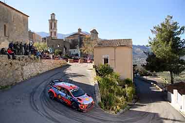Dani Sardo/Carlos del Barrio- Hyundai i20 Coupe WRC - WRC Corsica Linea Tour de Corse 2019