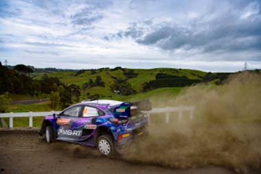 Greensmith Gus/Andersson Jonas - Ford Puma Rally1 - WRC New Zealand 2022