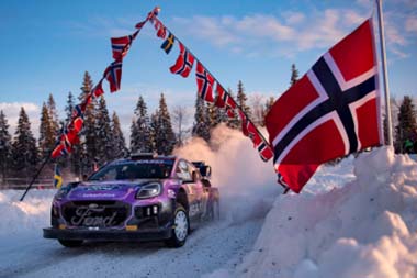 Greensmith Gus/Andersson Jonas - Ford Puma Rally1 - WRC Sweden 2022