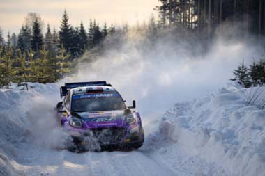 Fourmaux Adrien/Coria Alexandre - Ford Puma Rally1 - WRC Sweden 2022