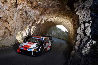 Rovanperä Kalle/Halttunen Jonne - Toyota GR Yaris Rally1 - WRC Monte Carlo 2022