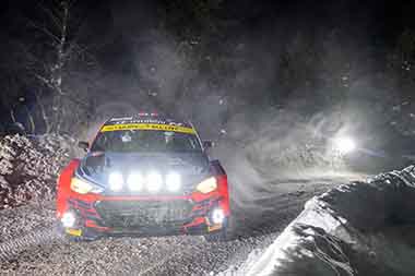 Veiby Ole Christian/Andersson Jonas -Hyundai i20 R5 - WRC Arctic Rally 2021