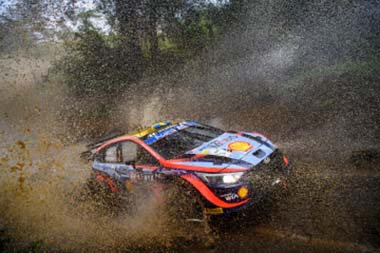 Solberg Oliver/Edmondson Elliott - Hyundai i20 N Rally1 - WRC Kenya 2022
