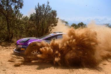Greensmith Gus/Andersson Jonas - Ford Puma Rally1 - WRC Kenya 2022