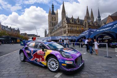Fourmaux Adrien/Coria Alexandre - Ford Puma Rally1 - WRC Belgium 2022