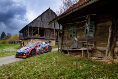Neuville Thierry/Wydaeghe Martijn - Hyundai i20 N Rally1 - WRC Croatia 2022