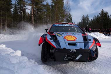 Tänak Ott/Järveoja Martin - Hyundai i20 N Rally1 - WRC Sweden 2022