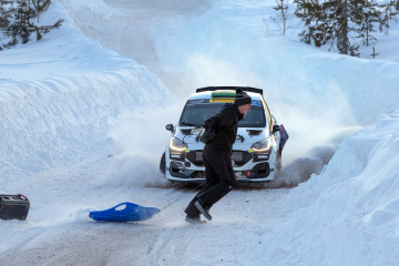 Bruun Nataniel/Olmos Pablo - Ford Fiesta Rally3 - WRC Sweden 2024