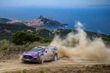 Loubet Pierre-Louis/Landais Vincent - Ford Puma Rally1 - WRC Sardegna 2022