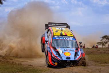 Neuville Thierry/Wydaeghe Martijn - Hyundai i20 N Rally1 - WRC Kenya 2022