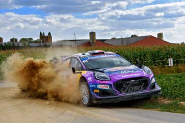 Fourmaux Adrien/Coria Alexandre - Ford Puma Rally1 - WRC Belgium 2022